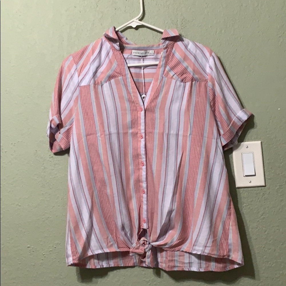Striped Button Up shirt